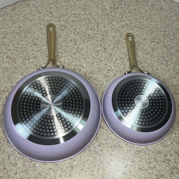 NWOB Chef Power 10 Piece Ceramic Nonstick Cookware Set - Picture 16 of 16